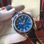 Omega Seamaster Planet Ocean Watch Blue Dial Blue Bezel Clone Watch